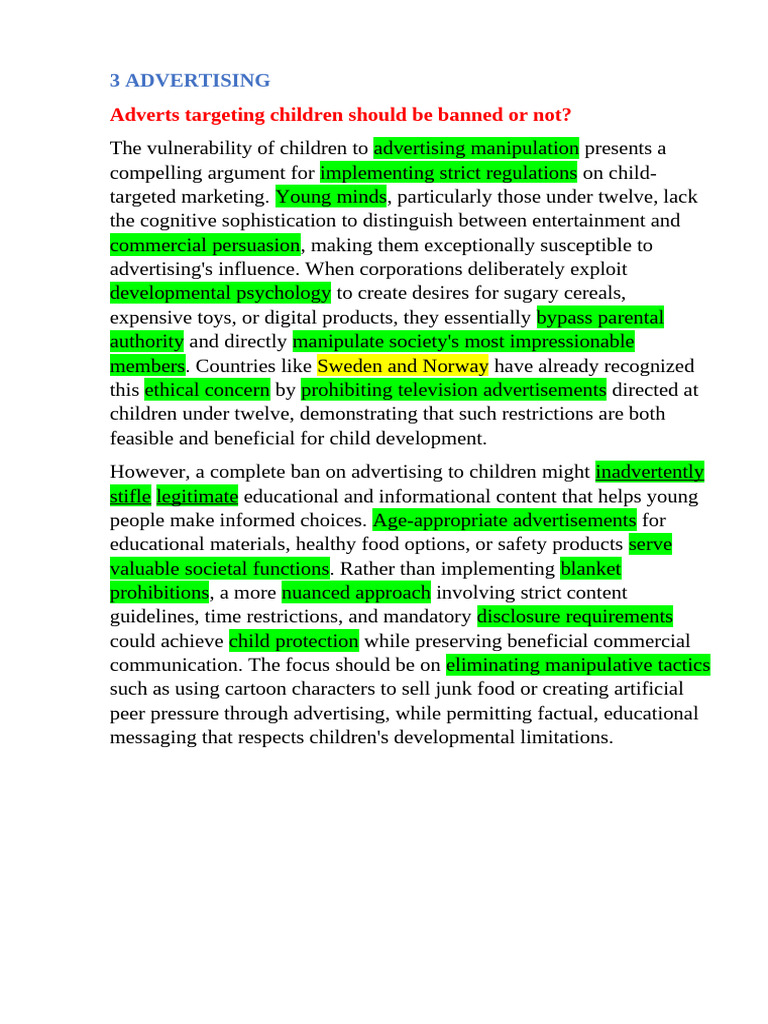 3 ADVERTISING | PDF | Advertising | Marketing