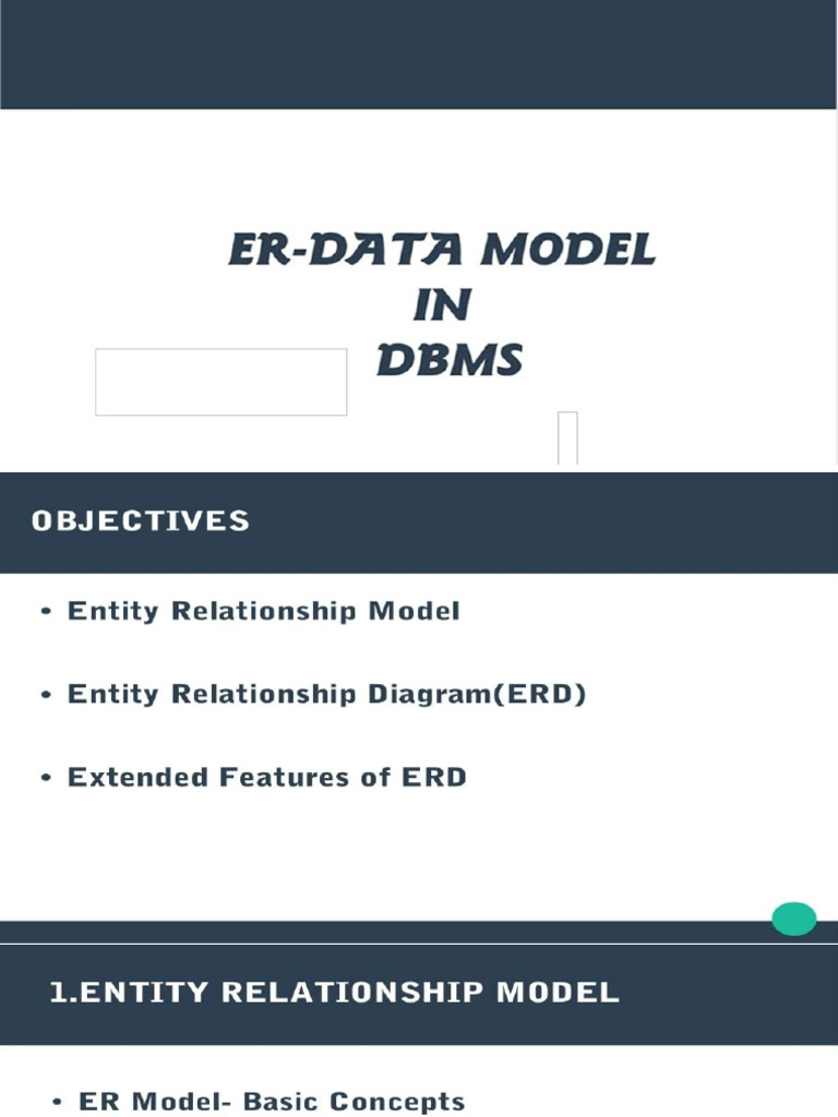 ER (Model, Design) | PDF