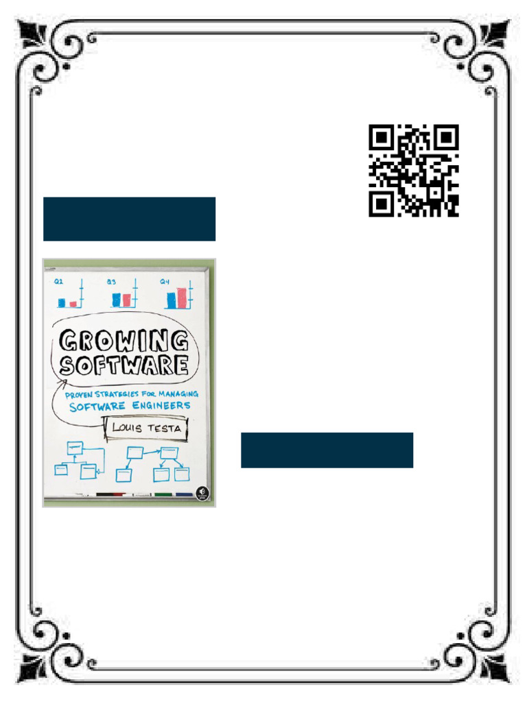 Growing Software Proven Strategies For Managing Software Engineers 1 ...
