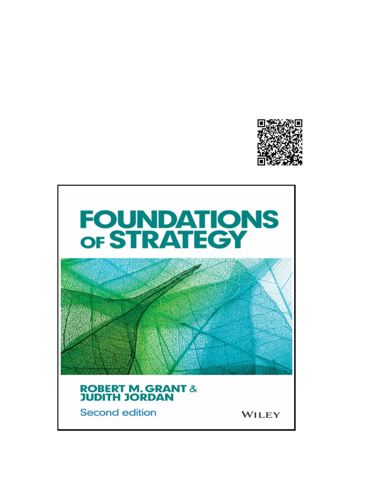 Foundations of Strategy | PDF | Flour | Soybean