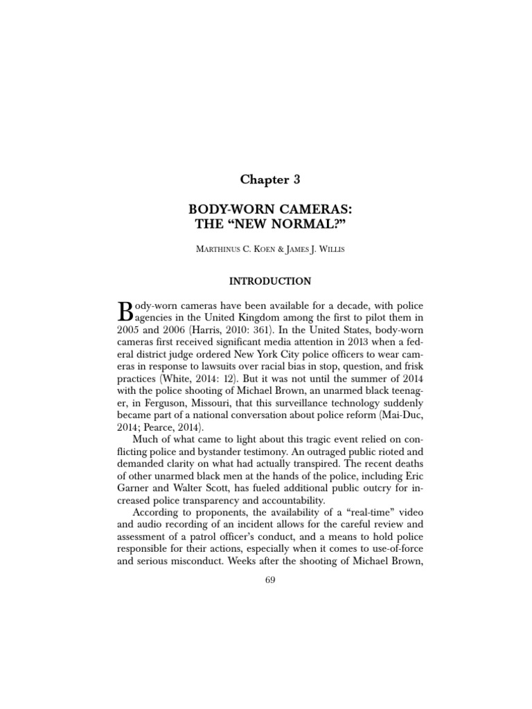 Criminal Justice Technology in The 21st Century - (Part I Law ...