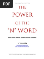 Download Using the Power of Nostalgia as a Marketing Strategy by Tony Laidig SN1011252 doc pdf