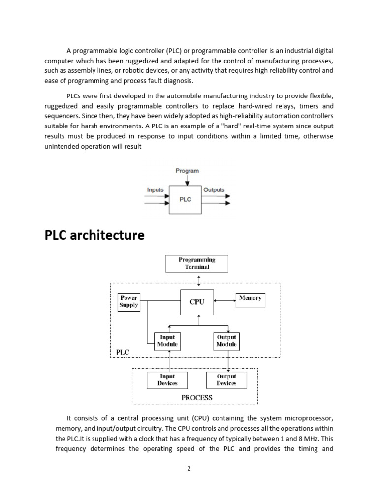 Unit-4 Notes Mechatronics System | PDF | Programmable Logic Controller ...