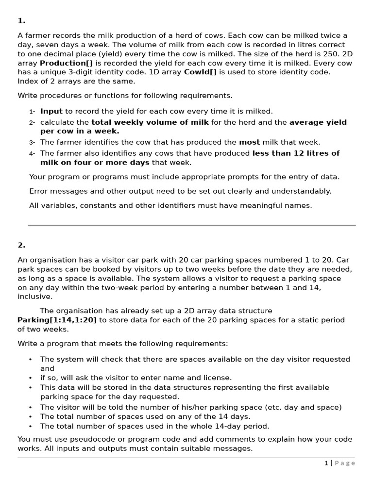 Practice Questions Pseudo | PDF | Par (Score) | Computer Programming
