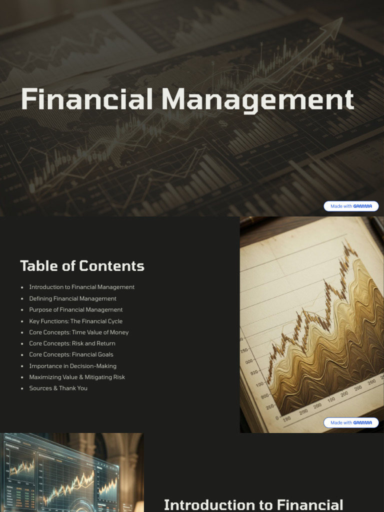 Financial Management | PDF | Economies | Money