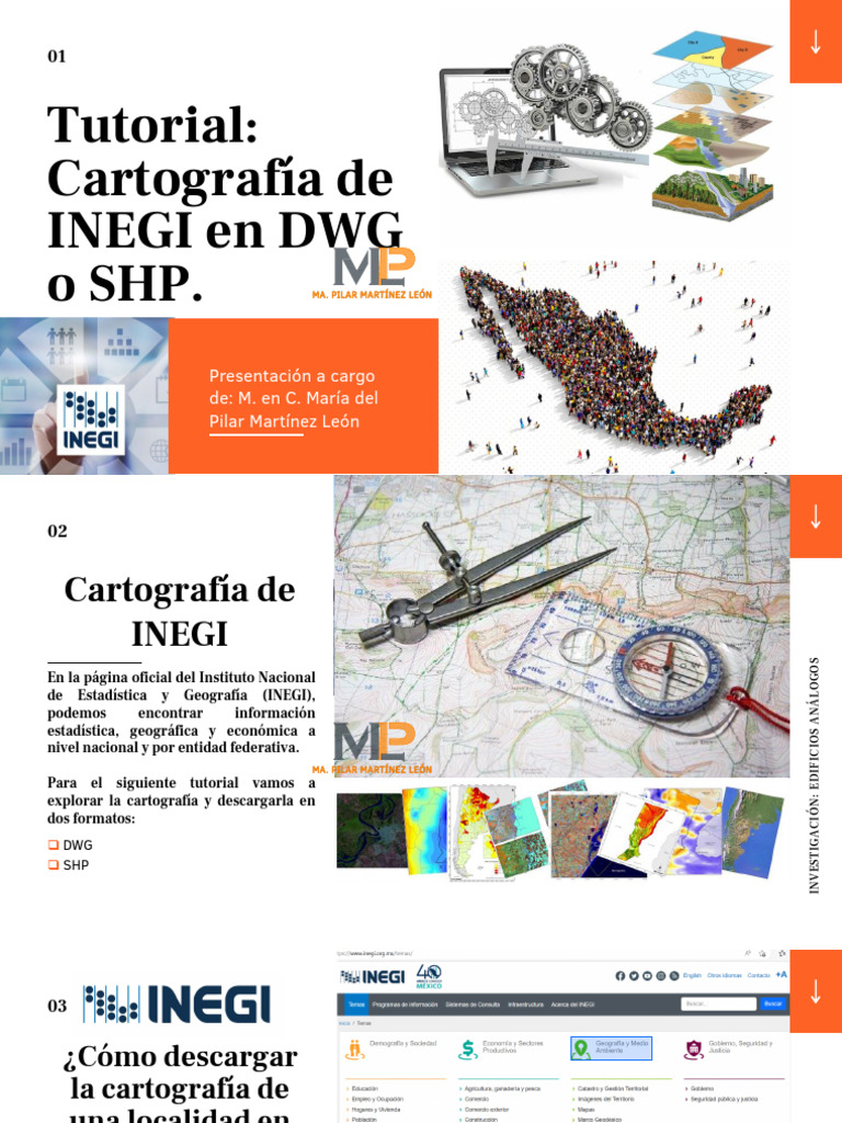 Tutorial - Cartografía de INEGI en DWG | PDF