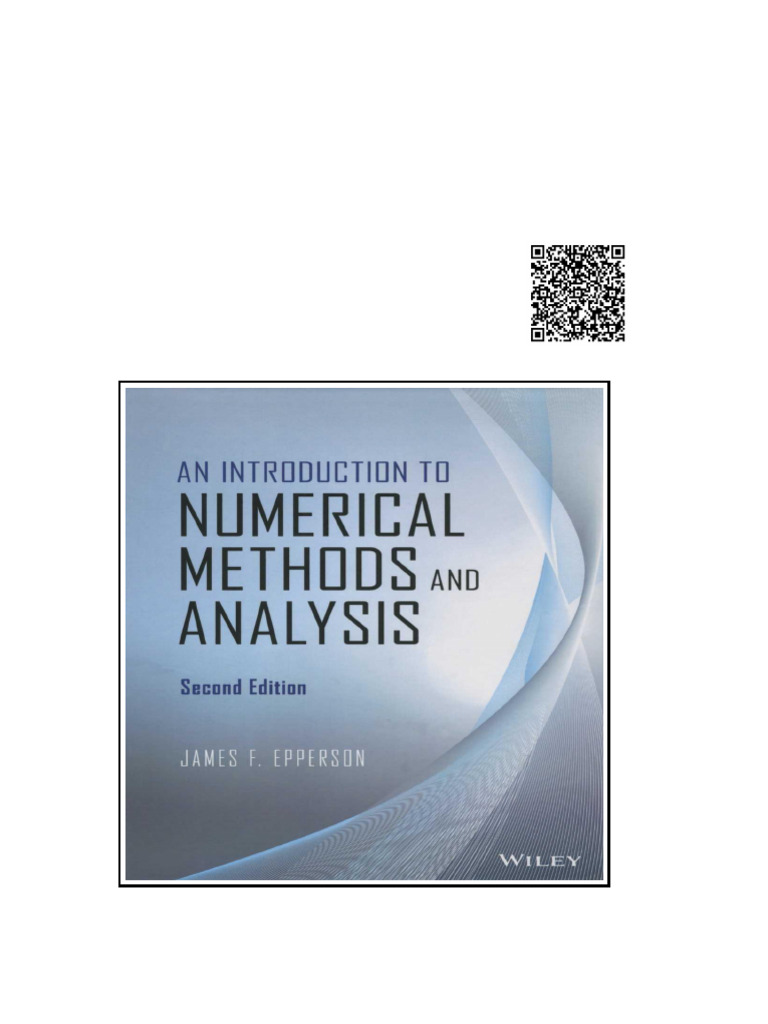 Introduction To Numerical Methods and Analysis An | PDF