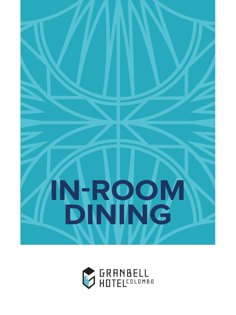 In Room Dining Updated | PDF | Salad | Foods