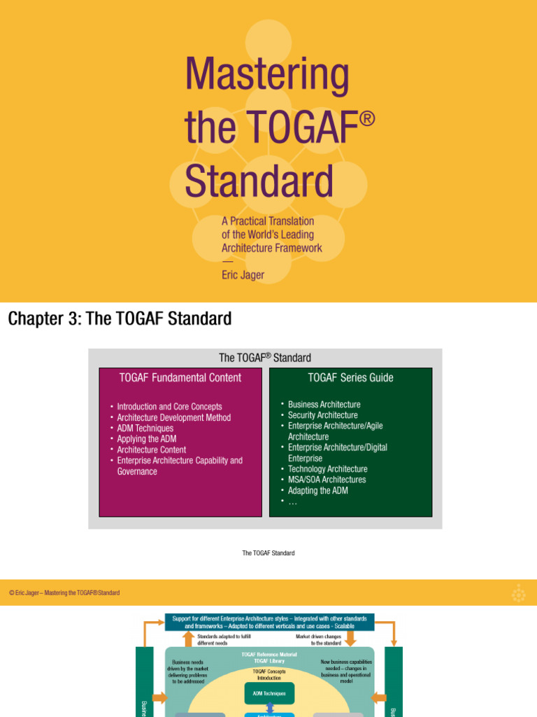 Chapter 3 The TOGAF Standard | PDF | Enterprise Architecture | Systems ...