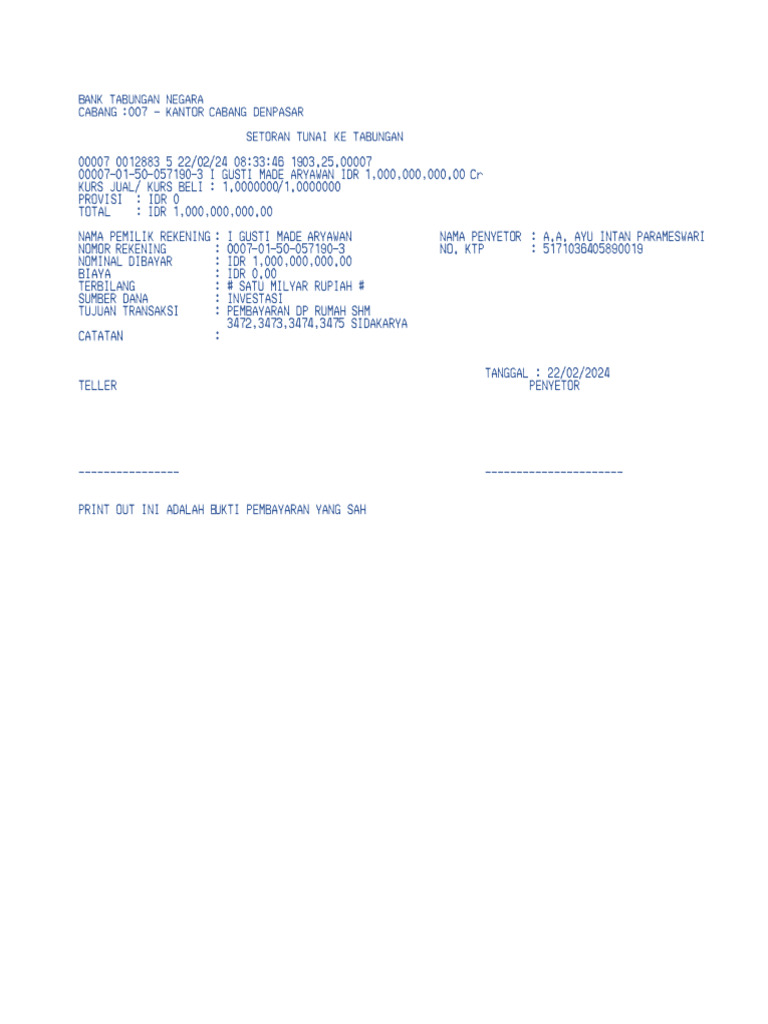 Bank Tabungan Negara | PDF