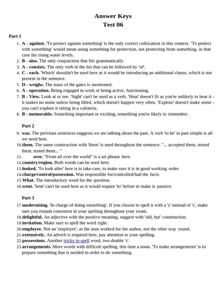 Answer Keys | PDF | Linguistic Morphology | Linguistics