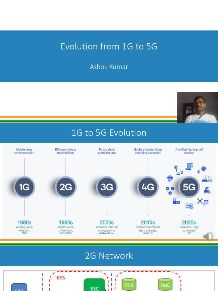 1G to 5G Evolution by Ashok Kumar Director Wireless Access_September ...