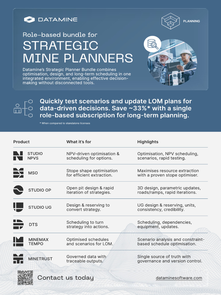 Strategic Mine Planners | PDF