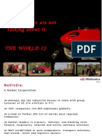 Mahindra - Automotive and Farm Equipment Sector PPT - Final