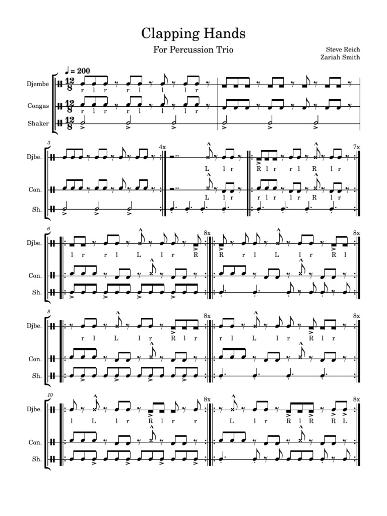 Clapping Hands | PDF