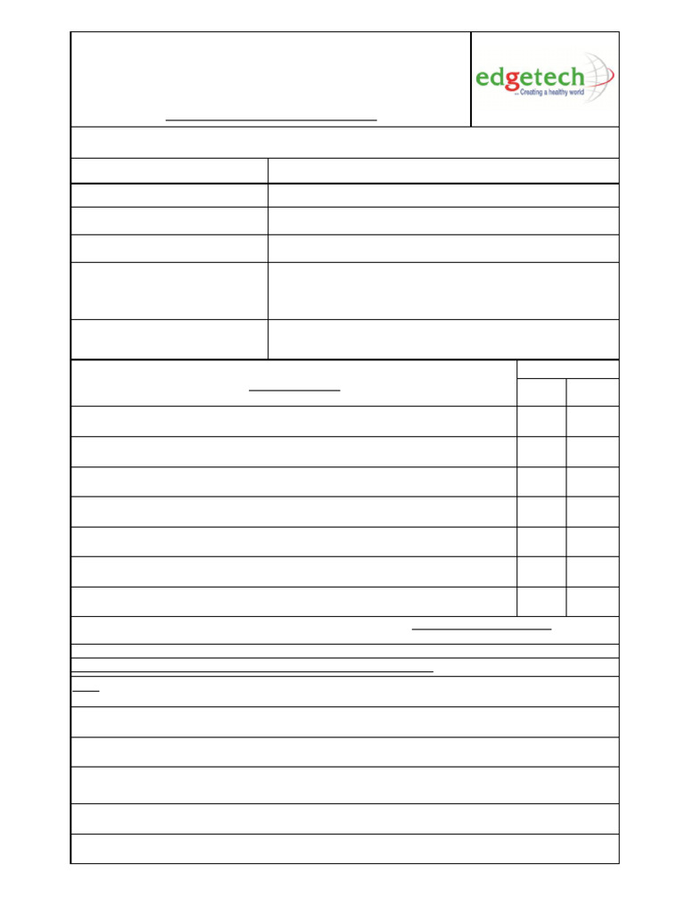 Assembly Prerequesite Form Revised | PDF