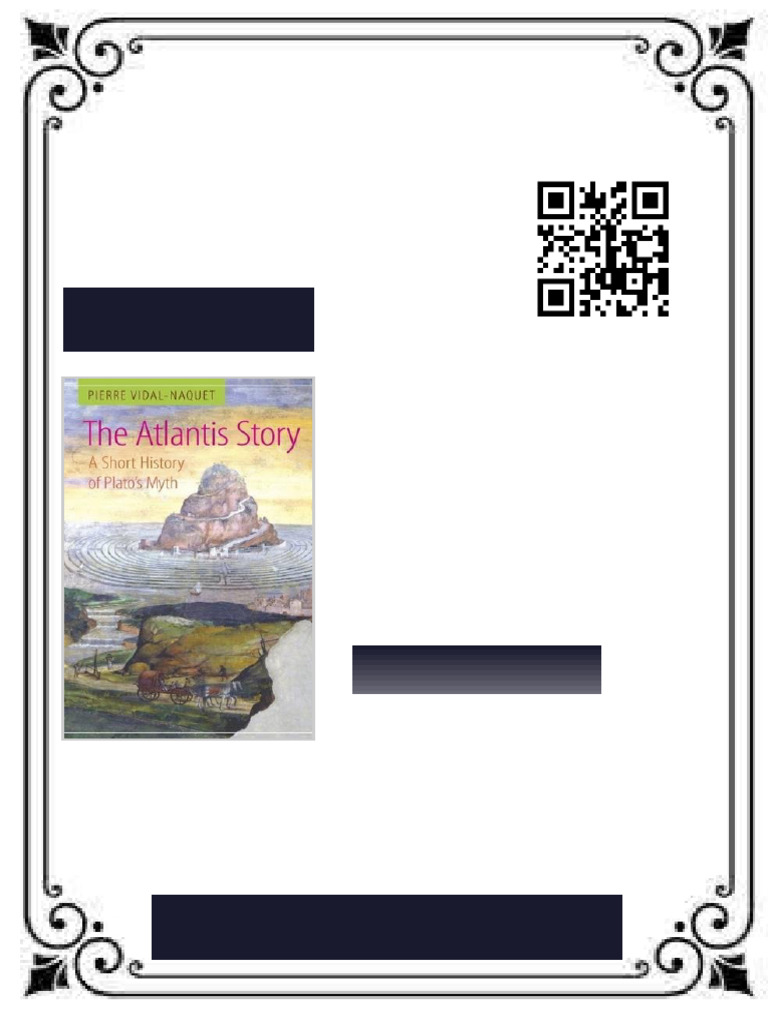 The Atlantis Story A Short History of Plato s Myth 1st Edition Pierre ...