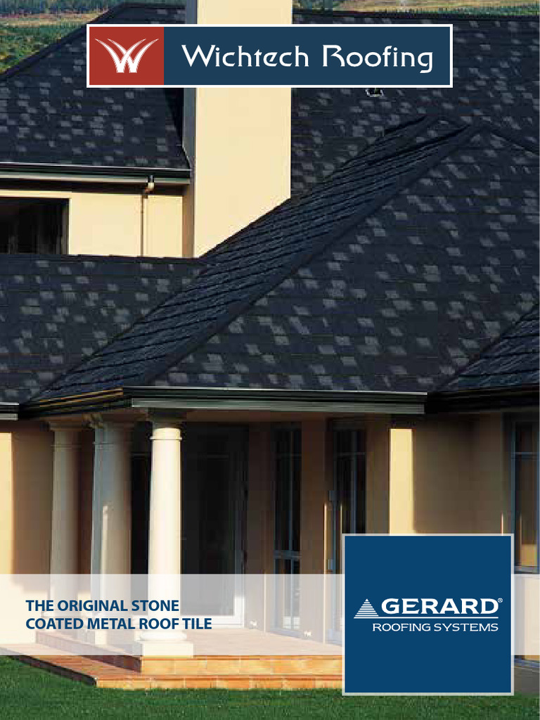 E Gerard Wichtech Sales Flyer | PDF | Roof | Building Technology