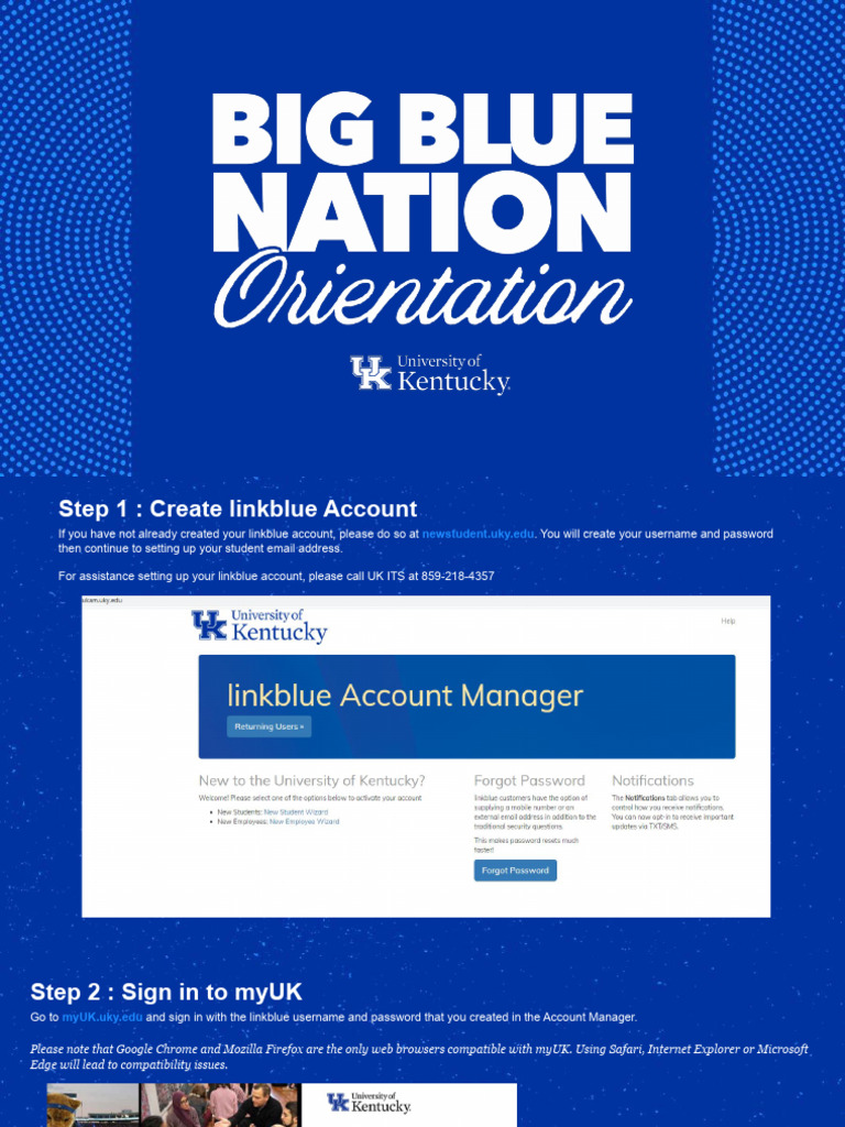 Freshmen Orientation Registration Detailed Instructions and Screenshots ...
