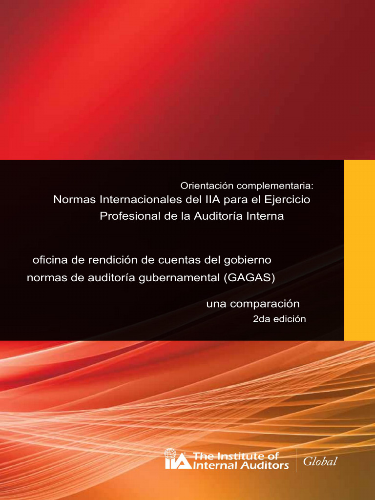 IIA International Standards and Government Audit Standards (GAGAS) - A ...