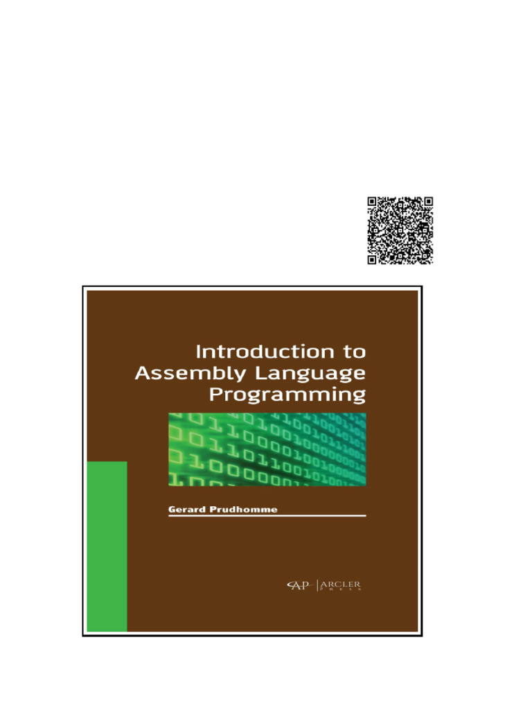 Introduction To Assembly Language Programming Gerard Prudhomme | PDF