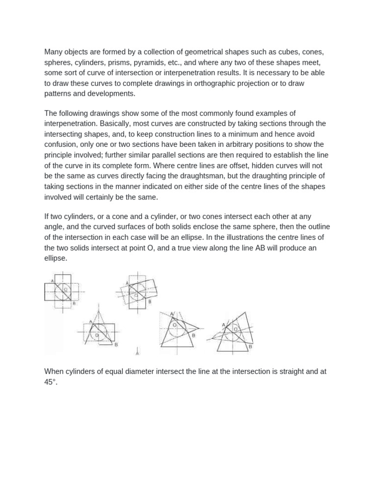 Interpenetration of Solids | PDF | Shape | Geometric Objects