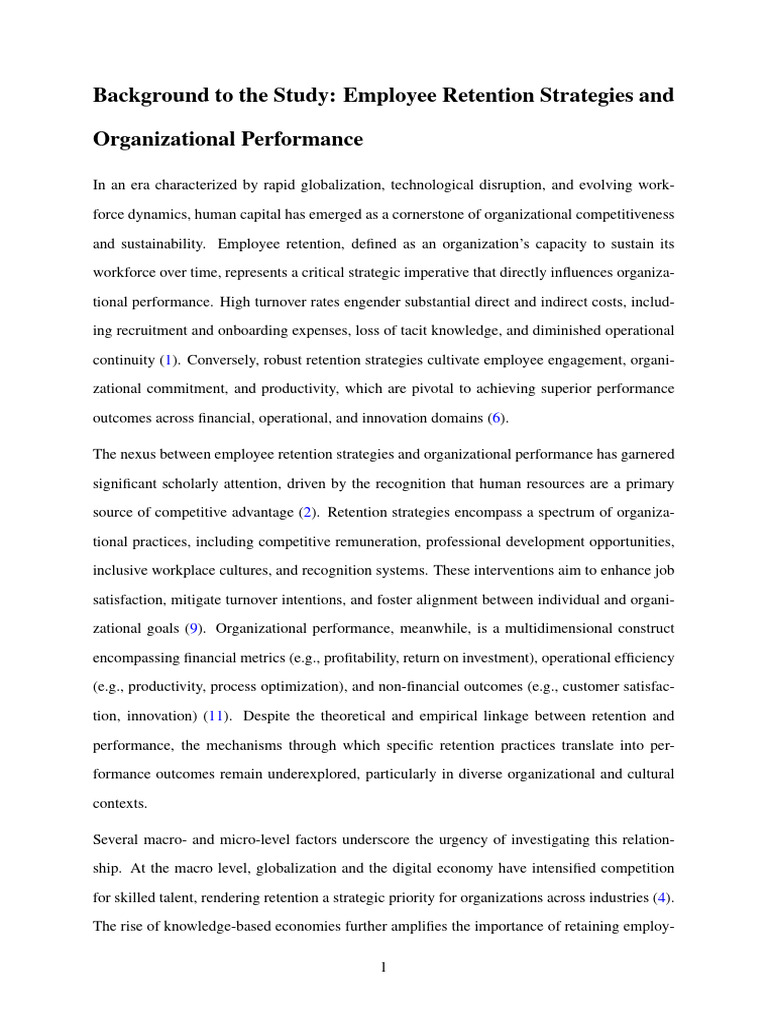 Employee Retention | PDF | Employee Retention | Employment