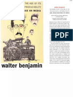Walter Benjamin - The Work of Art in the Age of Its Technological Reproducibility and Other Writings on Media