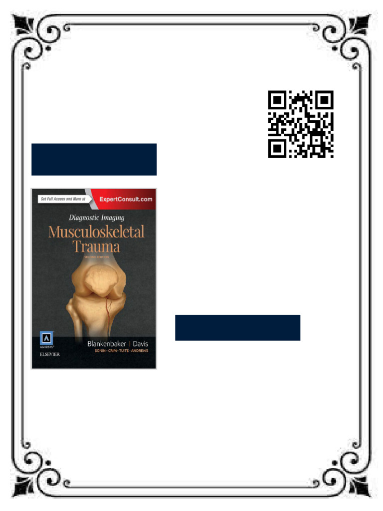 Diagnostic Imaging Musculoskeletal Trauma 2nd Edition Donna ...