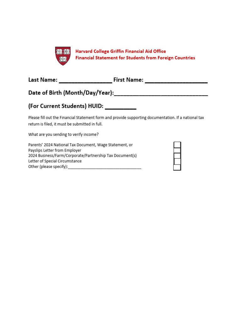 Financial_Statement_for_Students_from_Foreign_Countries 26-27 (1) | PDF ...