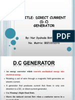 DC Generator Explained