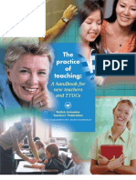 The Practice of Teaching:: A Handbook For New Teachers and Ttocs