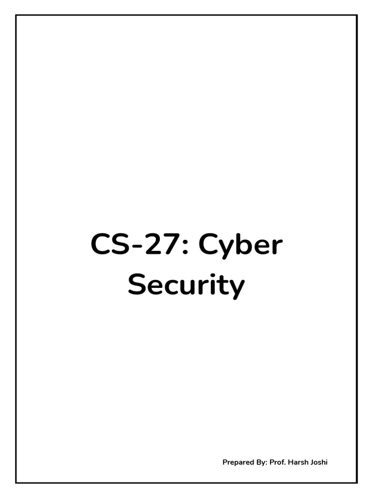 Cyber Material | PDF | Osi Model | World Wide Web