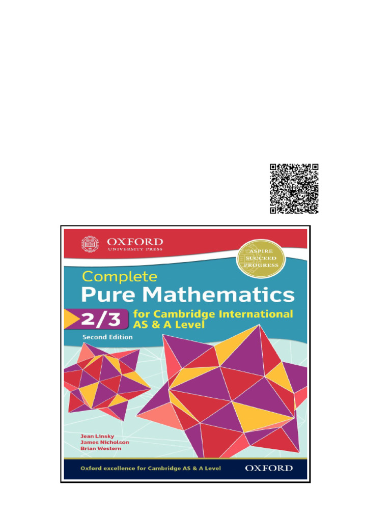 Complete Pure Mathematics 2 & 3 for Cambridge International AS & A ...