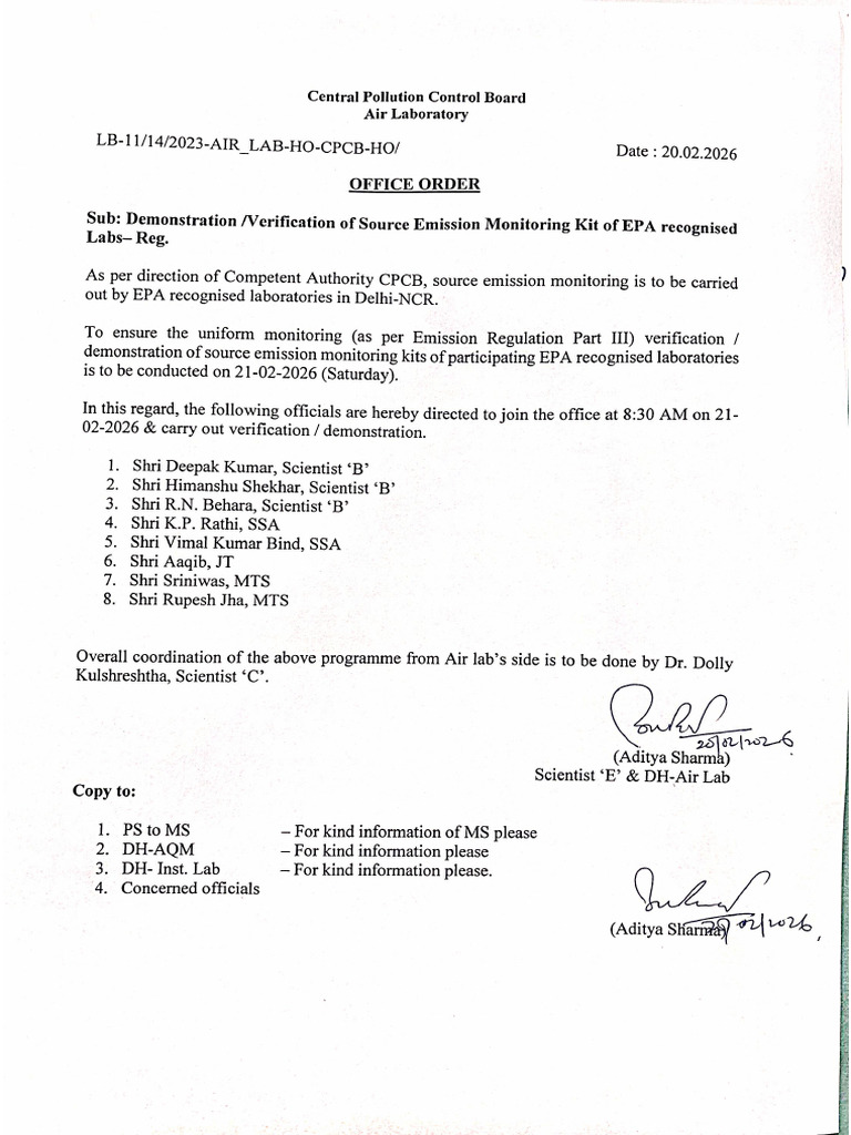 Office Order | PDF
