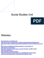 Social Studies Unit