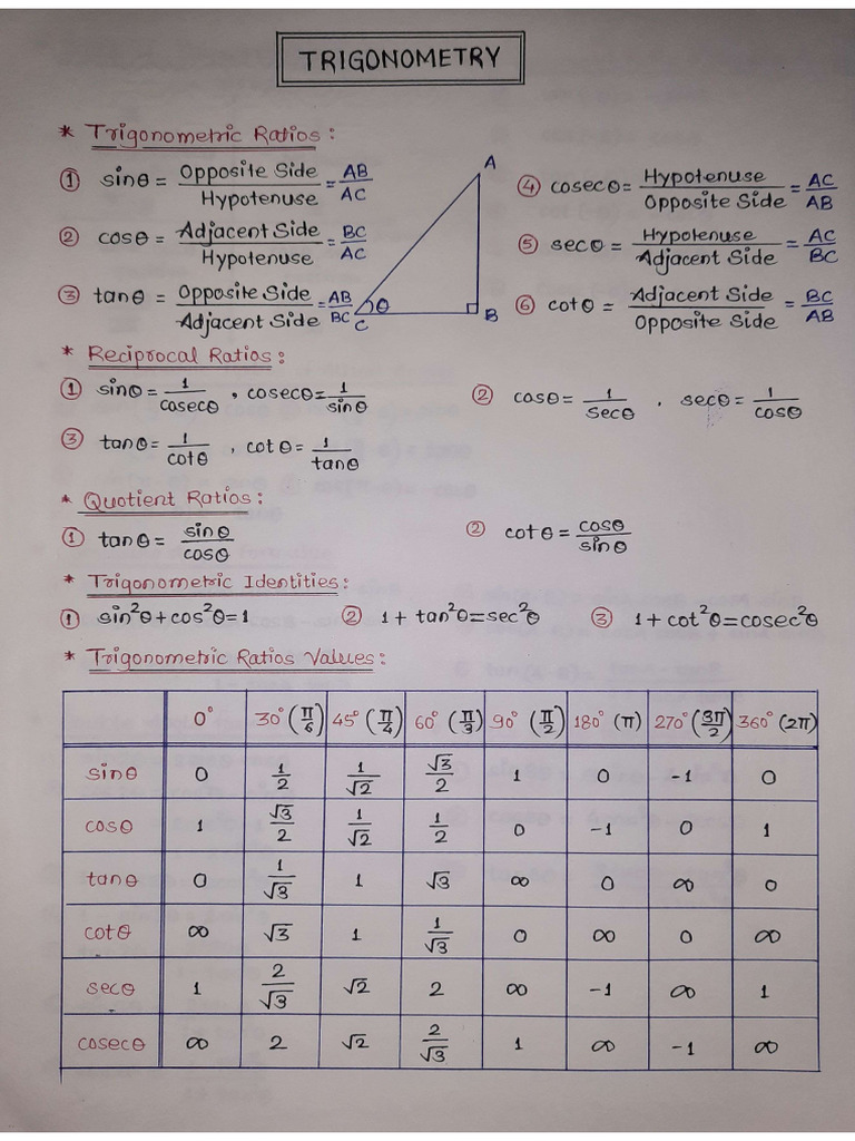 Trigonometry | PDF