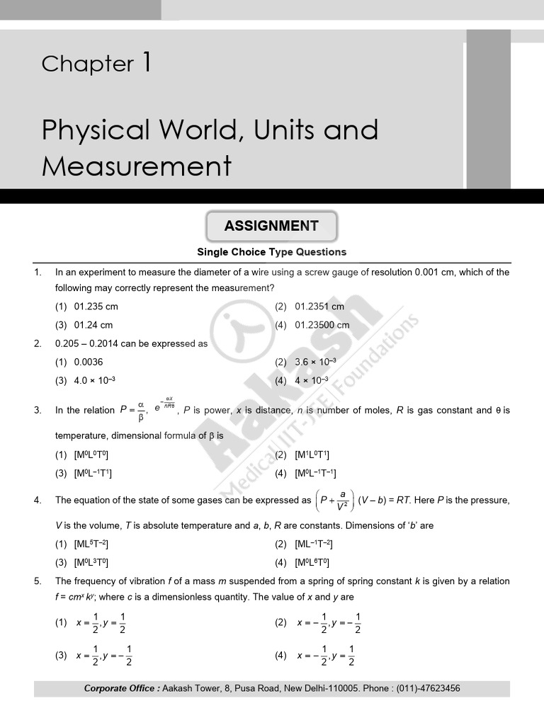 Ft-01 Practice Questions - RM | PDF | Acceleration | Velocity