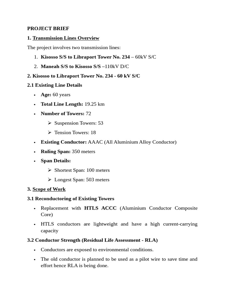 Breif TL Project | PDF