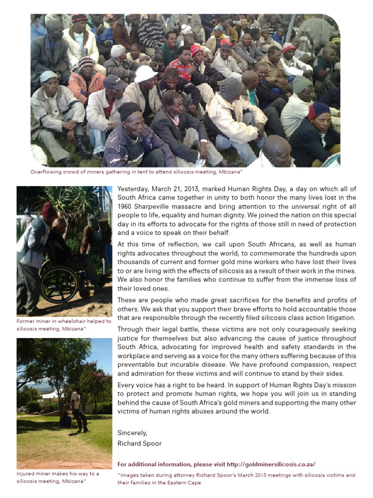 South African Human Rights Day | PDF | Justice | Crime & Violence