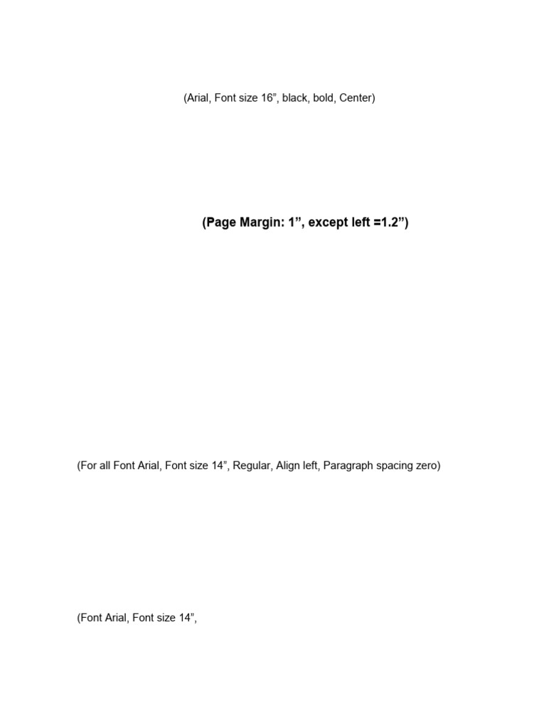 Format For Assignment | PDF | Arial | Publishing