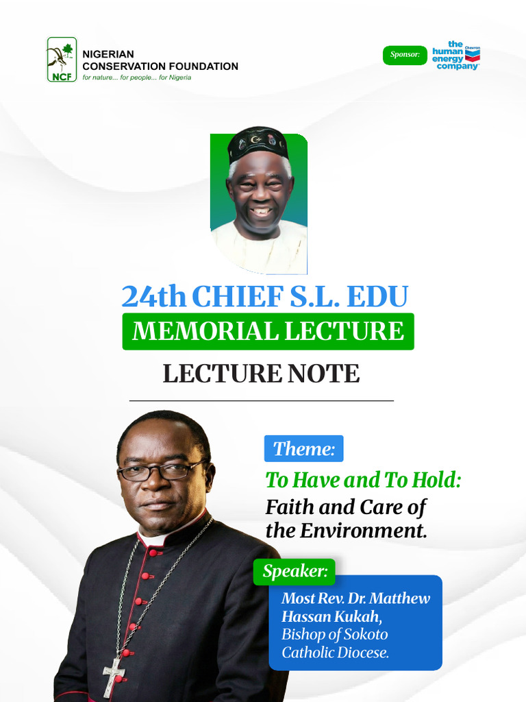 2026 S.L EDU - Lecture Note | PDF | Catholic Social Teaching