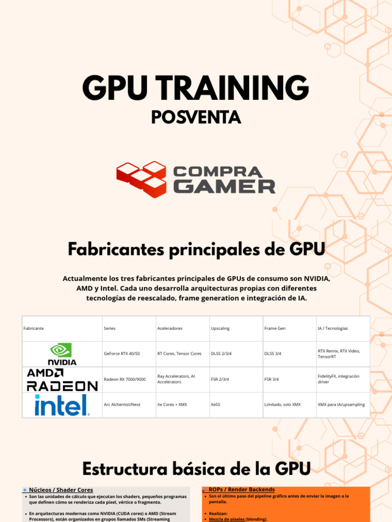 Gpu Training | PDF | Unidad de procesamiento gráfico | Hardware de la ...
