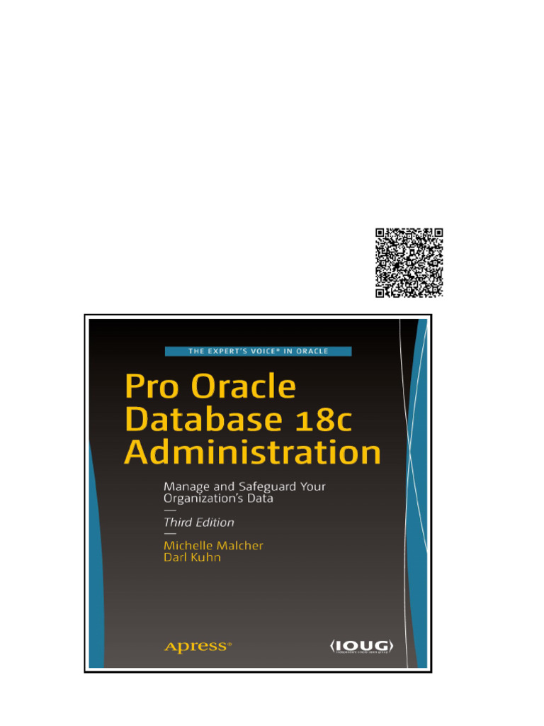 Apress Pro Oracle Database 18c Administration 3rd Edition 1484244230 ...