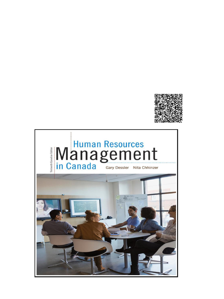 Human Resources Management in Canada 13th Canadian Edition by Gary ...