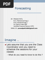 Forecasting
