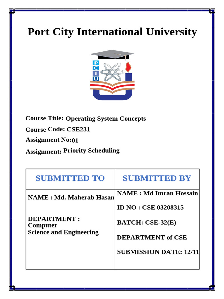 Mic Assignment-Port City International University-1-1 | PDF