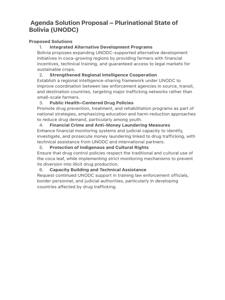 Agenda Solution Proposal | PDF