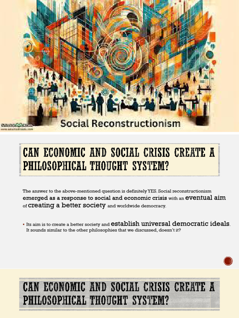 Social Reconstructionism | PDF
