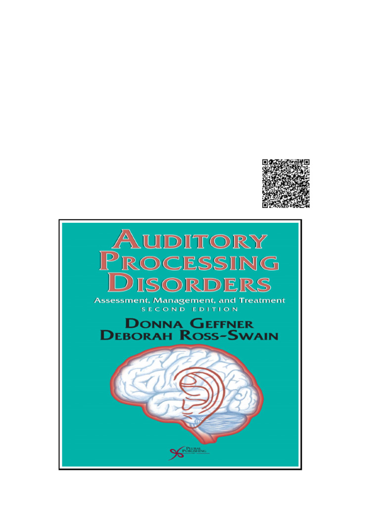 Auditory Processing Disorders Assessment Management and Treatment (2nd ...